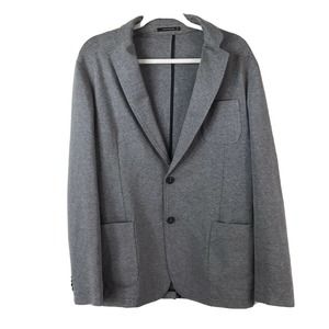 *Z Zegna Stretch Casual Jacket Blazer Heather Gray